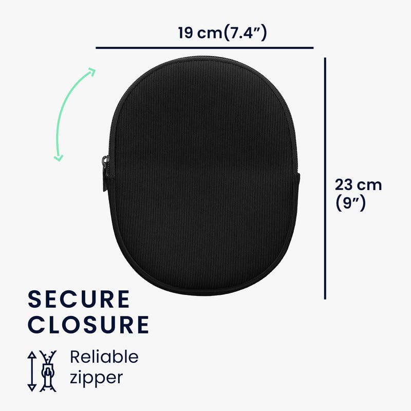 kwmobile Hülle kompatibel mit Sony WH-CH520 / WH-CH510 / MDR-ZX110 Tasche - Case für Headset aus robustem und Neopren Stoff