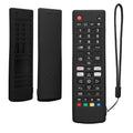 kwmobile Hülle Fernbedienung kompatibel mit LG Smart TV AKB Hülle - Silikon Case für TV Zubehör in Schwarz Schwarz  