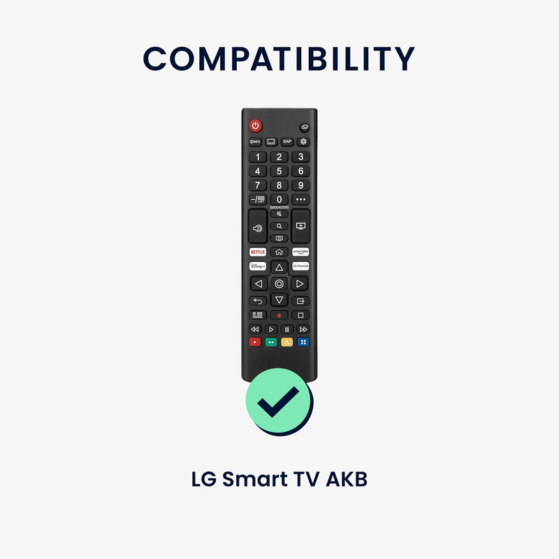 kwmobile Hülle Fernbedienung kompatibel mit LG Smart TV AKB Hülle