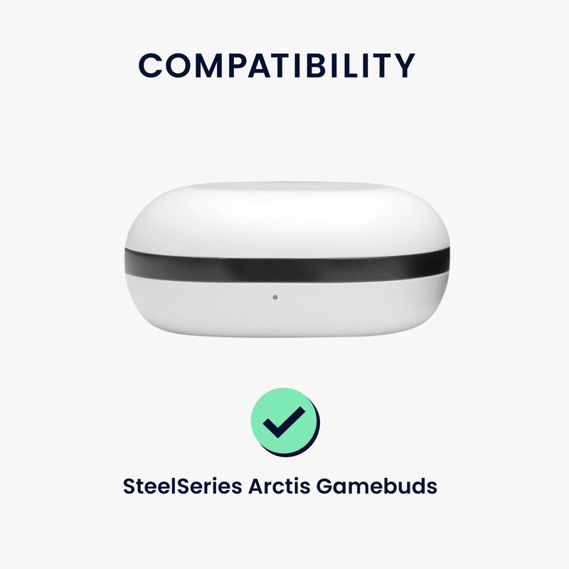 kwmobile Hülle kompatibel mit SteelSeries Arctis Gamebuds Kopfhörer