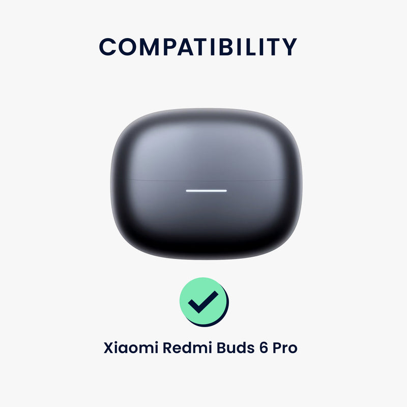 kwmobile Hülle kompatibel mit Xiaomi Redmi Buds 6 Pro Kopfhörer