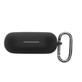 kwmobile Hülle kompatibel mit SoundPeats Breezy Kopfhörer - Silikon Schutzhülle Etui Case Cover Schoner in Schwarz Schwarz  