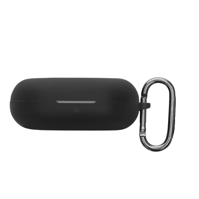 kwmobile Hülle kompatibel mit SoundPeats Breezy Kopfhörer - Silikon Schutzhülle Etui Case Cover Schoner in Schwarz Schwarz  