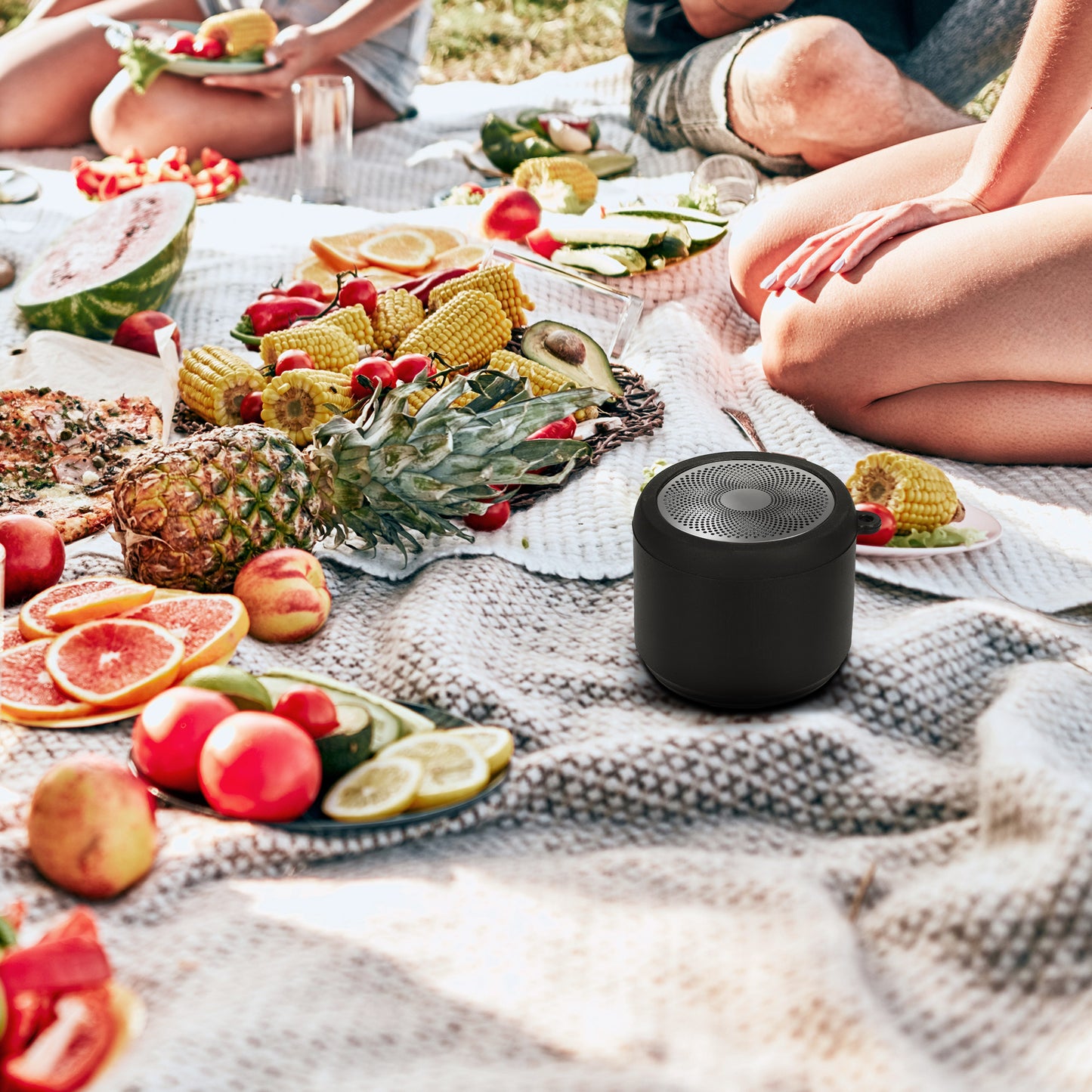 kwmobile Hülle kompatibel mit EWA A106 Pro - Schutzhülle für Mini Speaker - Cover Bluetooth Lautsprecher