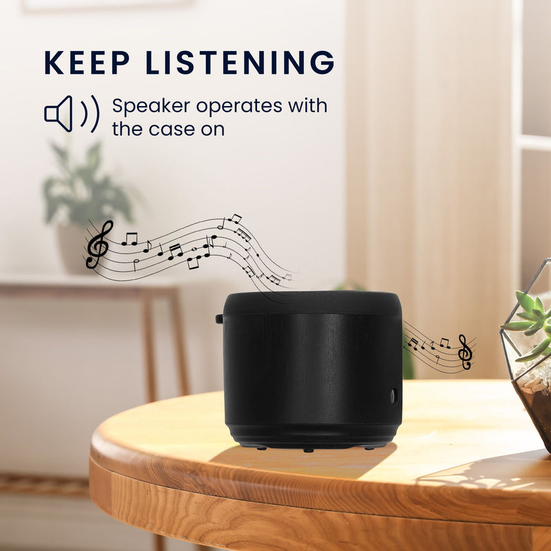 kwmobile Hülle kompatibel mit EWA A106 Pro - Schutzhülle für Mini Speaker - Cover Bluetooth Lautsprecher