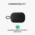 kwmobile Hülle kompatibel mit soundcore Select 4 Go Ultra / Select 4 Go - Schutzhülle für Mini Speaker - Cover Bluetooth Lautsprecher