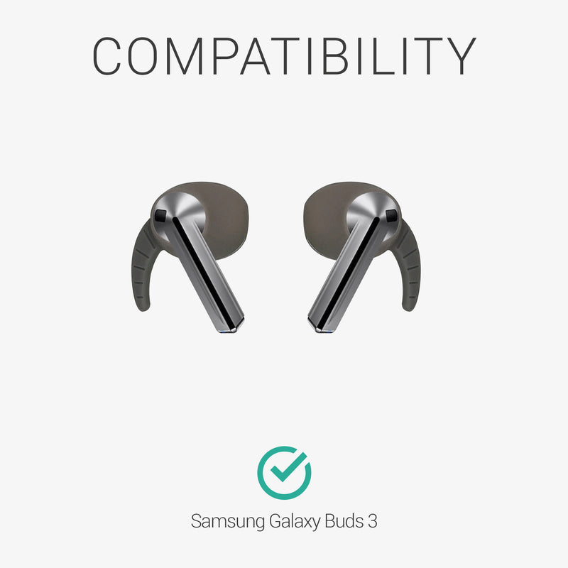 kwmobile Ohrhalter kompatibel mit Samsung Galaxy Buds 3 - Ohrbügel Ohrhaken