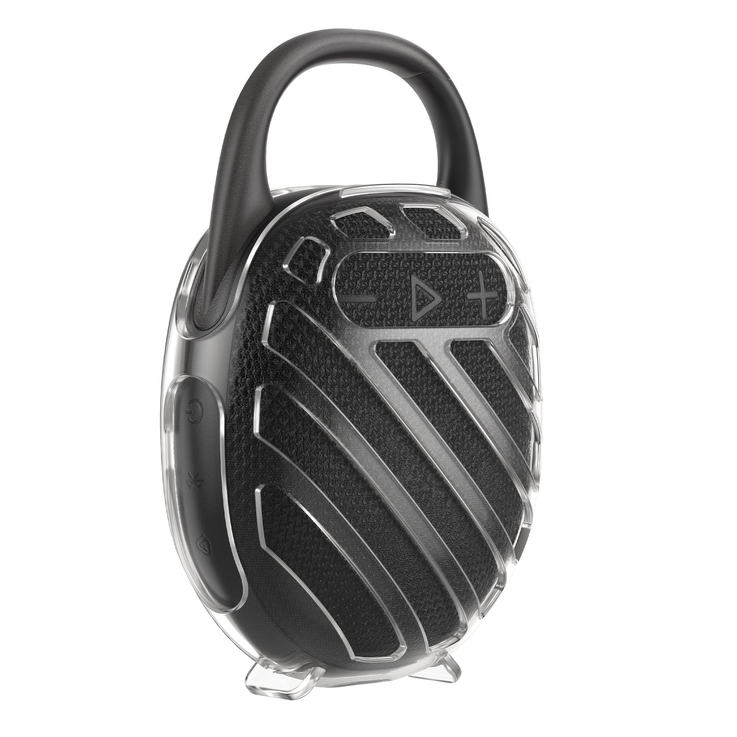 kwmobile Hülle für JBL Clip 5 Schutzhülle - TPU Cover für Mini Speaker - Case für Bluetooth Lautsprecher in Transparent Transparent  