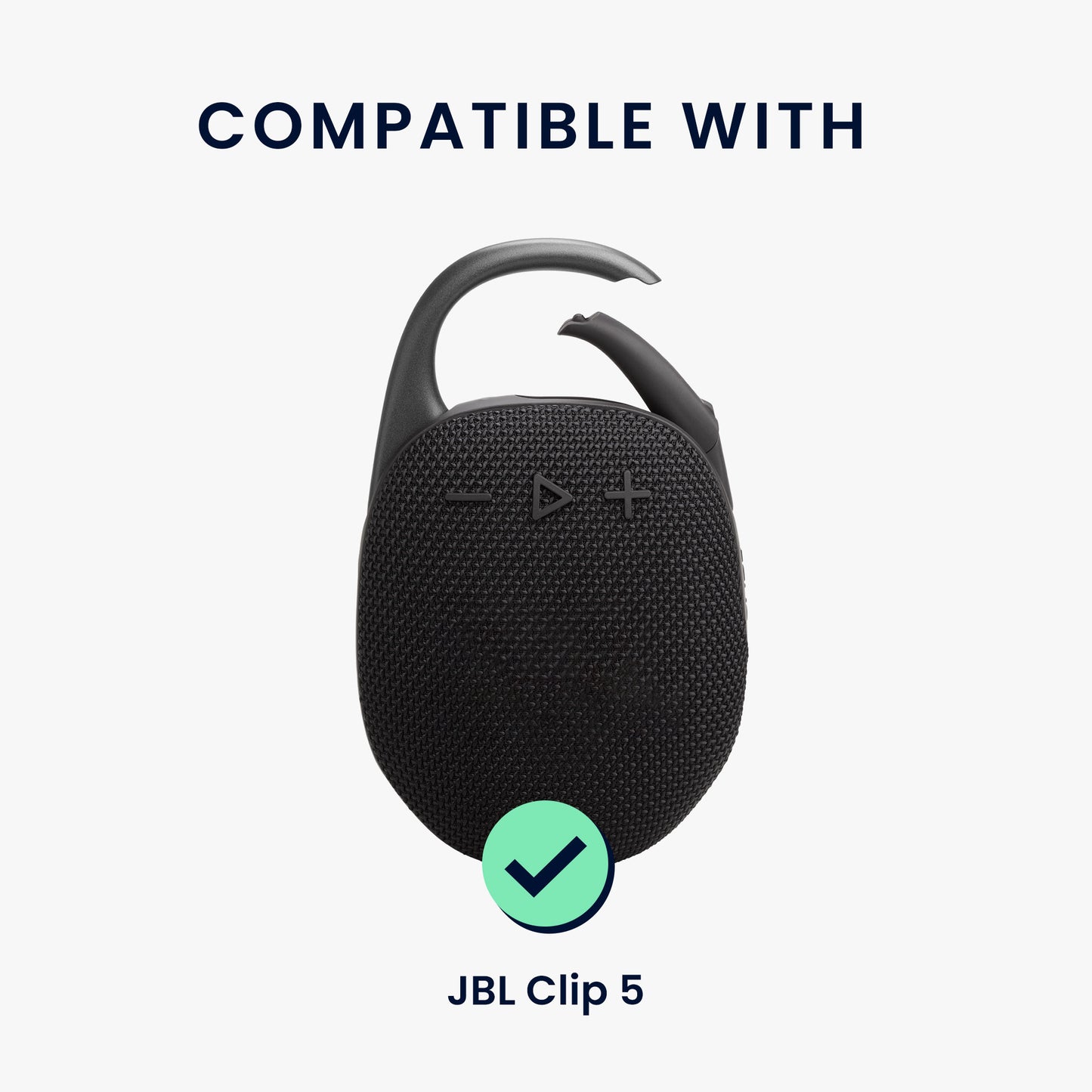kwmobile Hülle für JBL Clip 5 Schutzhülle Case für Mini Speaker Bluetooth Lautsprecher