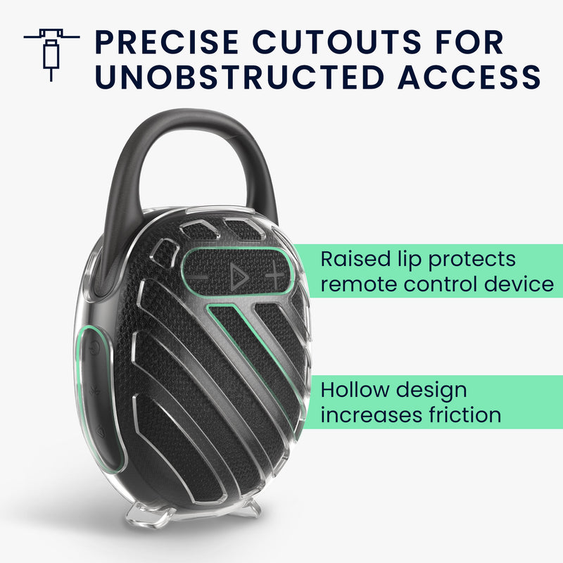 kwmobile Hülle für JBL Clip 5 Schutzhülle Case für Mini Speaker Bluetooth Lautsprecher