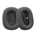 kwmobile 2x Ohrpolster für Apple AirPods Max Polster - Ersatz Kopfhörer Polster aus Mesh für Over Ear Headphones Dunkelgrau Dunkelgrau  