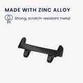 kwmobile Metall Adapter mit 22mm Bandbreite kompatibel mit Amazfit T-Rex 3 Uhrenarmband Smartwatch Armband Anschlussadapter Set