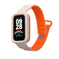kwmobile Ersatzarmband kompatibel mit Xiaomi Redmi Band 3 / Smart Band 9 Active Armband - Fitnesstracker Silikon Band mit Magnetverschluss Weiß  [dsg02]