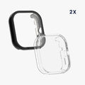 kwmobile Schutzhülle für Xiaomi Redmi Watch 5 / Redmi Watch5 eSIM Fullbody Display Cover Set