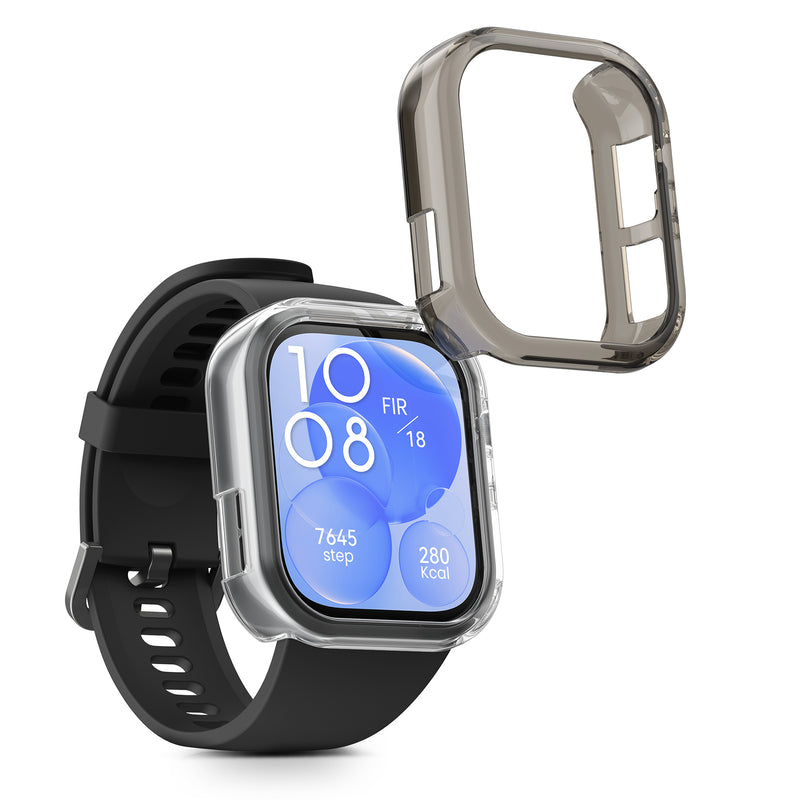 kwmobile Sport Schutzhülle kompatibel mit Huawei Watch Fit 3 Hülle Case ohne Tracker