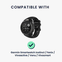 kwmobile USB C Ladekabel kompatibel mit Garmin Smartwatch Instinct / Fenix / Vivoactive / Venu / Vivosmart - Kabel