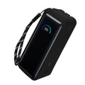 kwmobile Silikon Hülle für Anker Prime Power Bank 9600mAh A1339 Case - Powerbank Hülle für unterwegs - Tasche für Power Bank - Schwarz Schwarz  