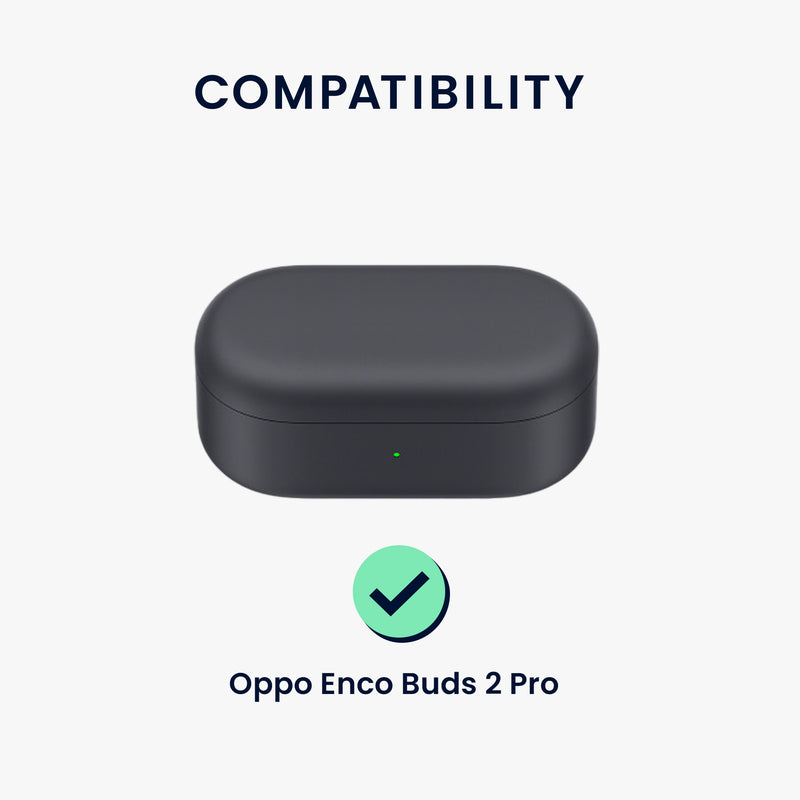 kwmobile Hülle kompatibel mit Oppo Enco Buds 2 Pro Kopfhörer