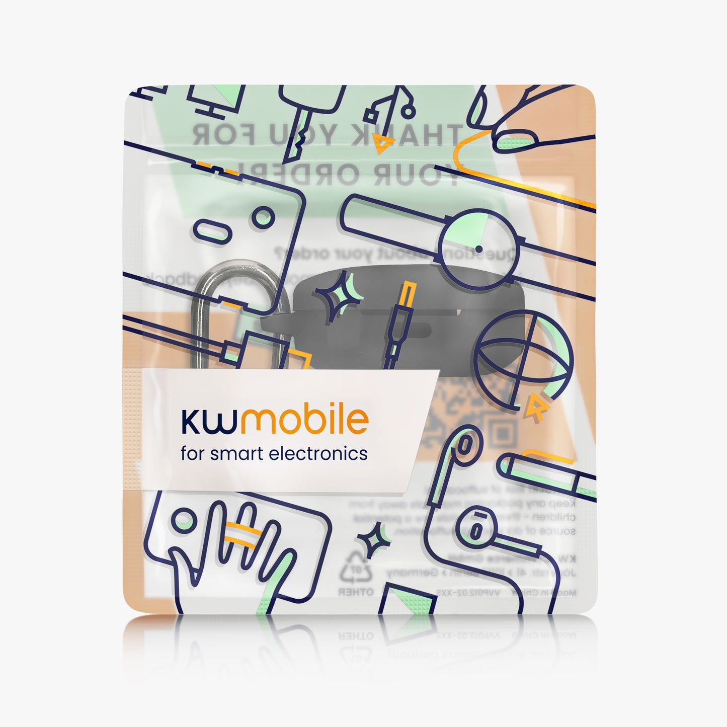 kwmobile Hülle kompatibel mit Xiaomi Redmi Buds 6 Active Kopfhörer