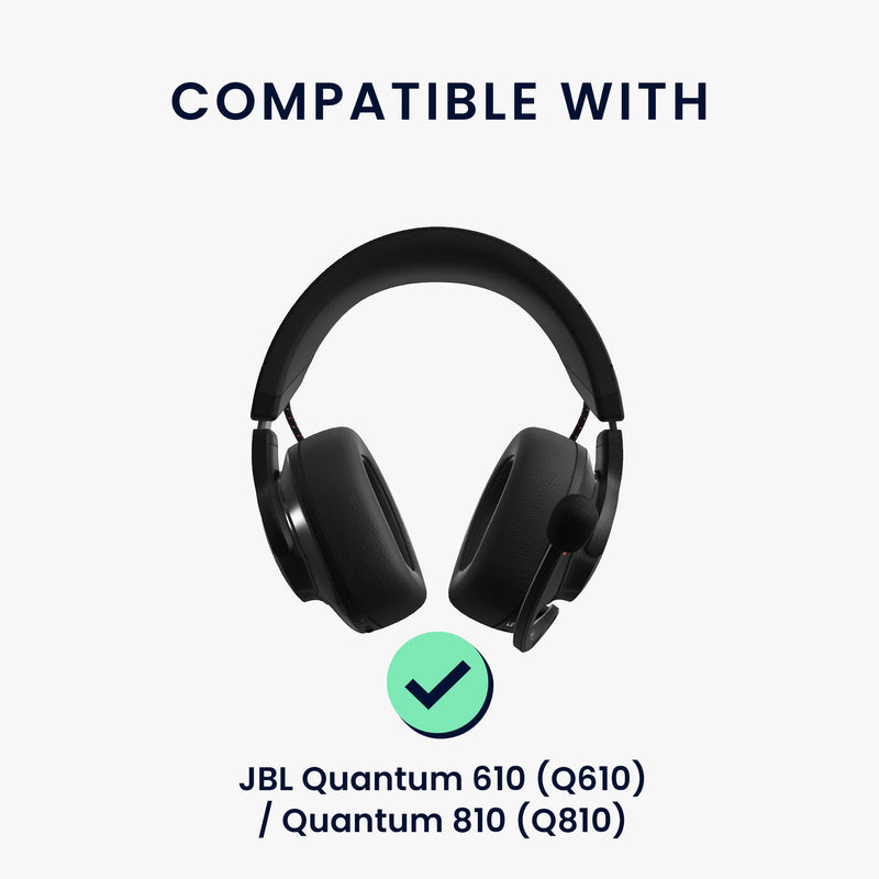 kwmobile Ersatz Bügelpolster kompatibel mit JBL Quantum 610 (Q610) / Quantum 810 (Q810) Kopfhörer Ersatz Polster