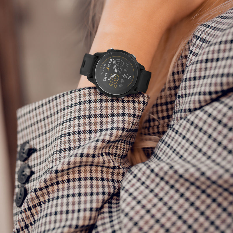 kwmobile Schutzglas kompatibel mit Garmin Forerunner 955 / Forerunner 955 Solar Folie Displayschutz für Fitness Tracker