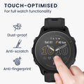 kwmobile Schutzglas kompatibel mit Garmin Forerunner 955 / Forerunner 955 Solar Folie Displayschutz für Fitness Tracker