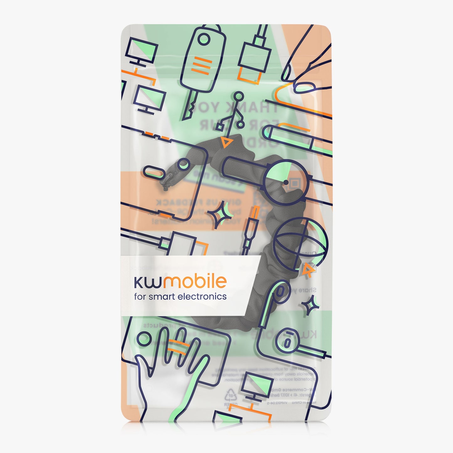 kwmobile Ersatz Armband kompatibel mit Samsung Galaxy Fit 3 Smartwatch