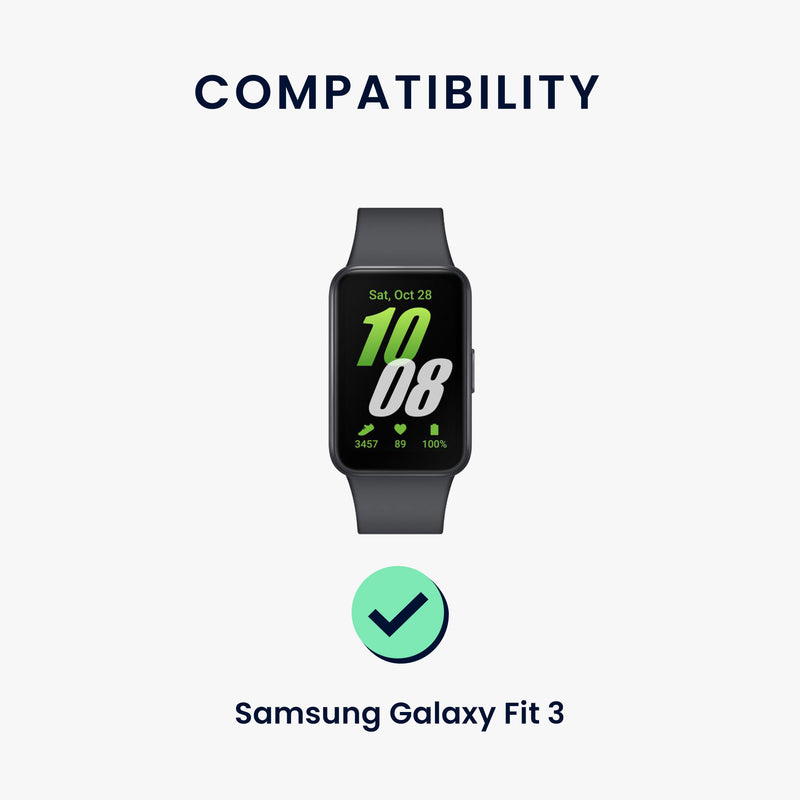 kwmobile Ersatz Armband kompatibel mit Samsung Galaxy Fit 3 Smartwatch