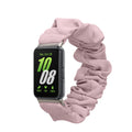 kwmobile Ersatz Armband kompatibel mit Samsung Galaxy Fit 3 - Smartwatch Scrunchie Haargummi Design Lavendel - Innenmaße 14 - 19 cm Lavendel  [dsg02]