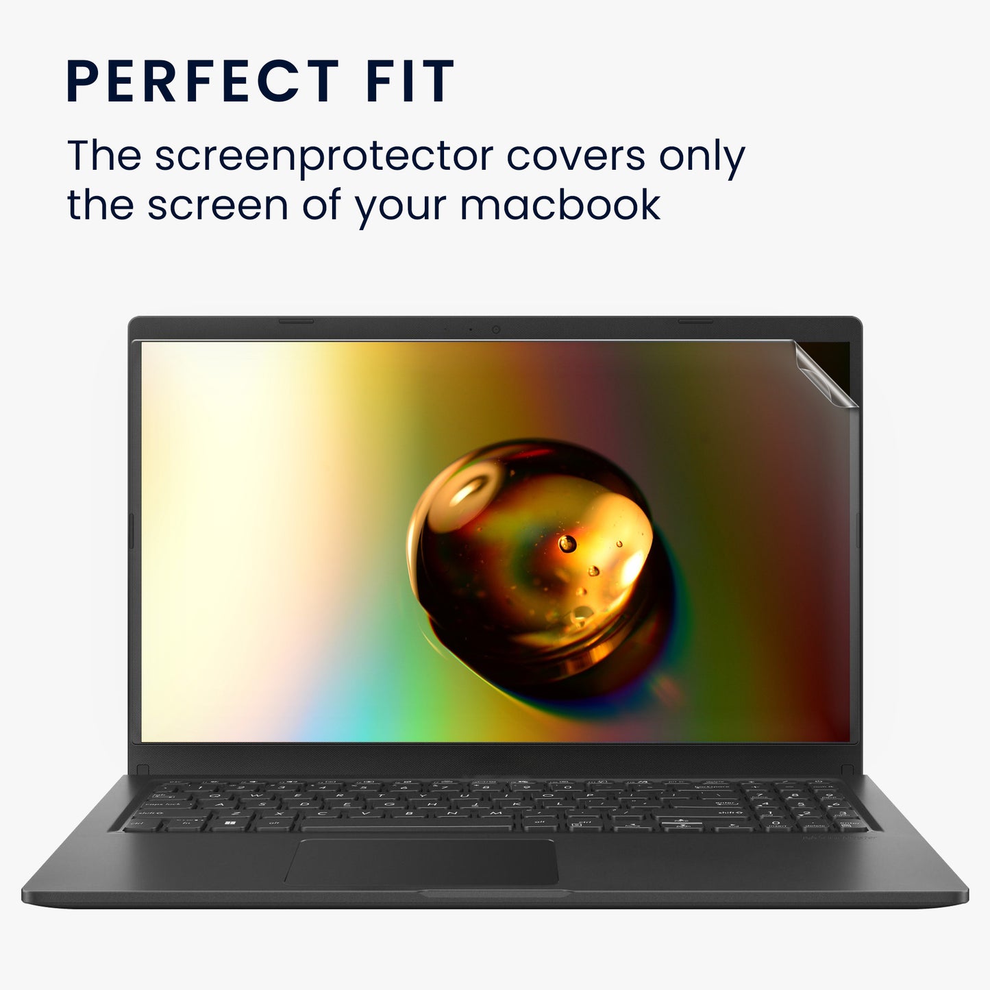 Displayschutzfolie kompatibel mit ASUS Vivobook 15 15,6" 1335U