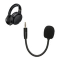 kwmobile Ersatz Kopfhörer Mikrofon kompatibel mit Kingston Hyper X Cloud OrbitS Headset - Gaming Headphones Mikrofon mit 3,5 mm Klinkenstecker - Schwarz Schwarz  