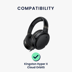 kwmobile Ersatz Kopfhörer Mikrofon kompatibel mit Kingston Hyper X Cloud OrbitS Headset Gaming Headphones Mikrofon