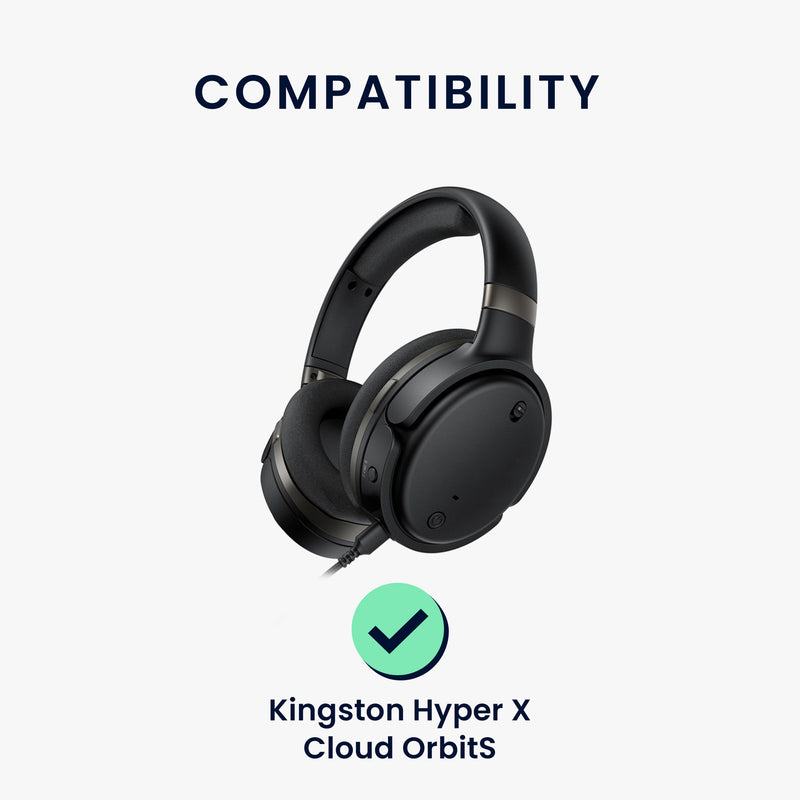 kwmobile Ersatz Kopfhörer Mikrofon kompatibel mit Kingston Hyper X Cloud OrbitS Headset Gaming Headphones Mikrofon mit 3,5 mm Klinkenstecker