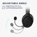 kwmobile Ersatz Kopfhörer Mikrofon kompatibel mit Kingston Hyper X Cloud OrbitS Headset Gaming Headphones Mikrofon mit 3,5 mm Klinkenstecker