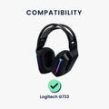 kwmobile Ersatz Kopfhörer Mikrofon kompatibel mit Logitech G733 Headset - Gaming Headphones Mikrofon mit 3,5 mm Klinkenstecker