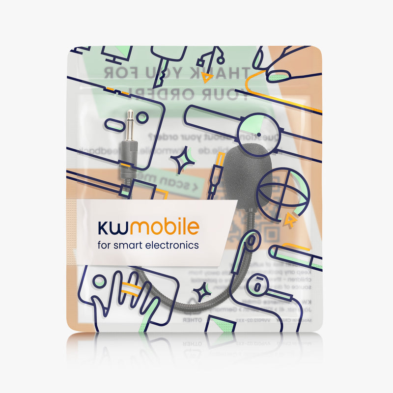 kwmobile Ersatz Kopfhörer Mikrofon kompatibel mit Razer Kaira Pro Headset Gaming Headphones Mikrofon mit 3,5 mm Klinkenstecker