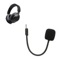 kwmobile Ersatz Kopfhörer Mikrofon kompatibel mit JBL Quantum 100 Headset - Gaming Headphones Mikrofon mit 3,5 mm Klinkenstecker - Schwarz Schwarz  