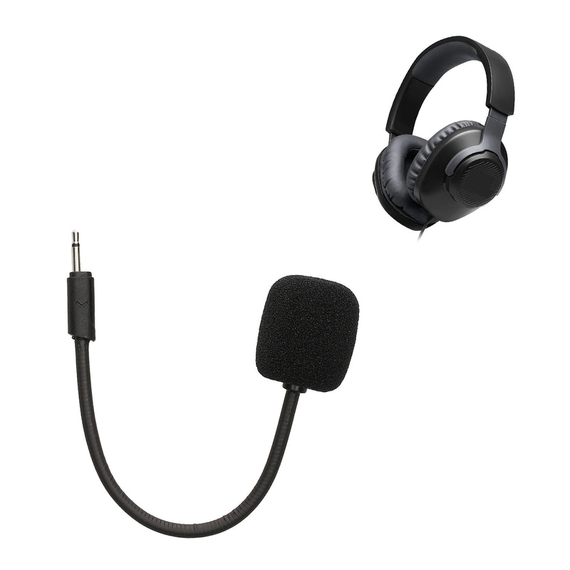 kwmobile Ersatz Kopfhörer Mikrofon kompatibel mit JBL Quantum 100 Headset - Gaming Headphones Mikrofon mit 3,5 mm Klinkenstecker