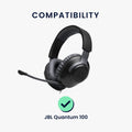 kwmobile Ersatz Kopfhörer Mikrofon kompatibel mit JBL Quantum 100 Headset - Gaming Headphones Mikrofon mit 3,5 mm Klinkenstecker