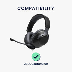 kwmobile Ersatz Kopfhörer Mikrofon kompatibel mit JBL Quantum 100 Headset - Gaming Headphones Mikrofon mit 3,5 mm