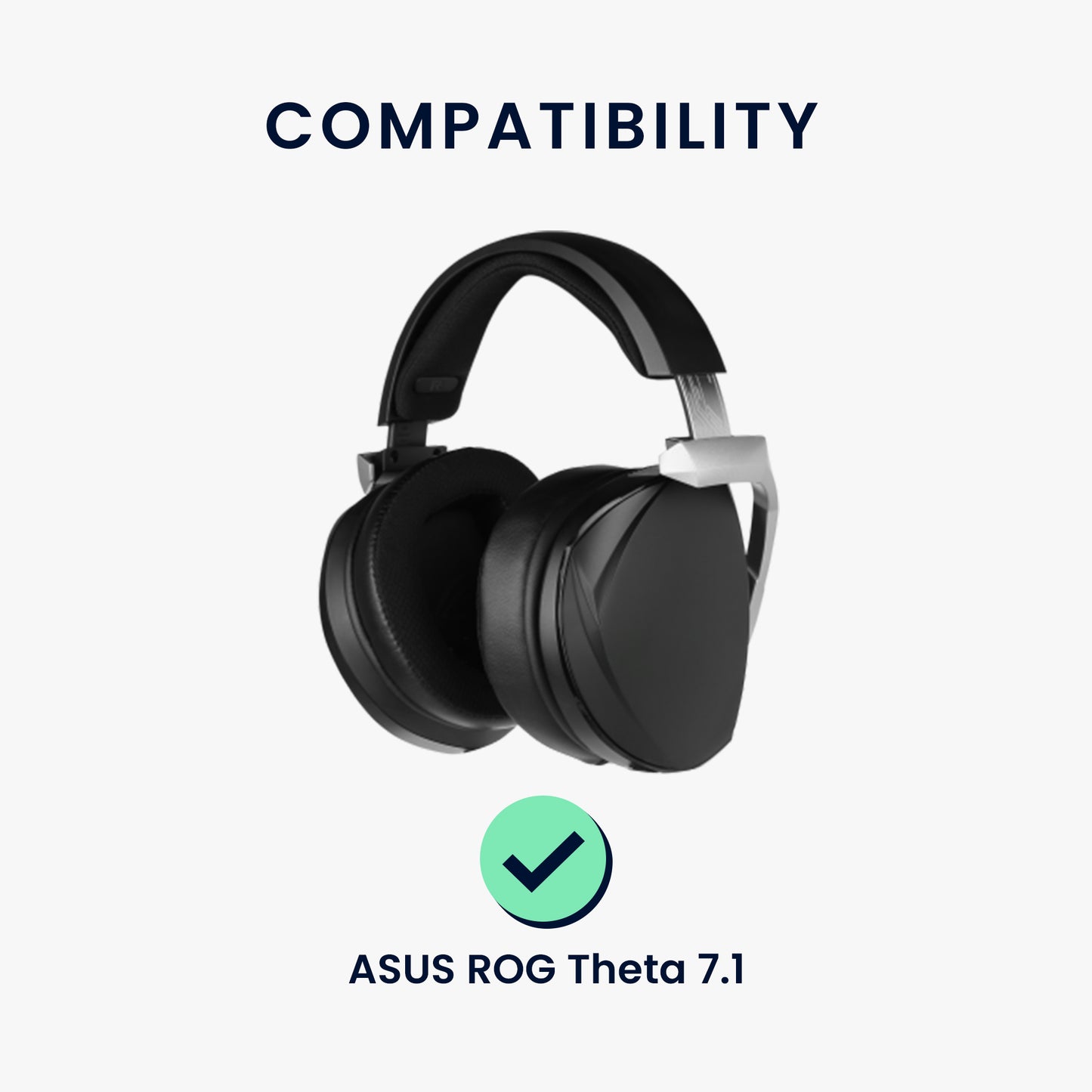 kwmobile Ersatz Kopfhörer Mikrofon kompatibel mit ASUS ROG Theta 7.1 Headset - Gaming Headphones Mikrofon mit 3,5 mm Klinkenstecker
