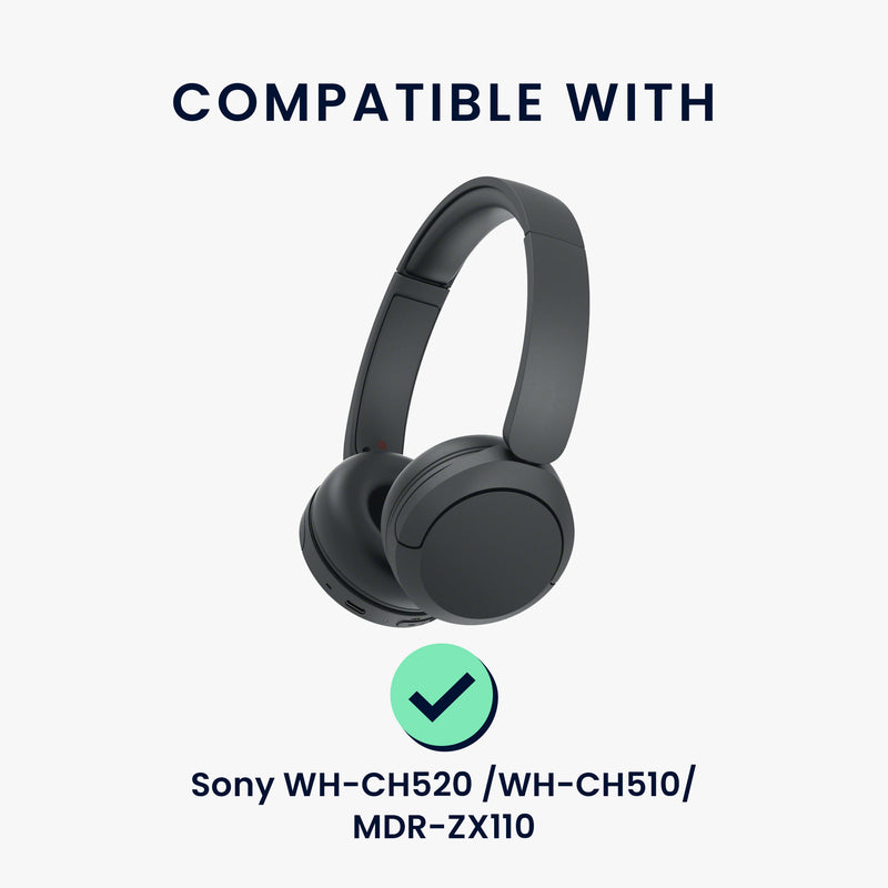 kwmobile Hülle für Sony WH-CH520 / WH-CH510 / MDR-ZX110 Tasche - Case für Headset aus Nylon