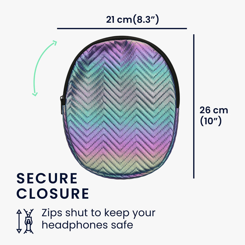 kwmobile Hülle für Sony WH-CH520 / WH-CH510 / MDR-ZX110 Tasche - Case für Headset aus Nylon