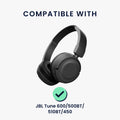 kwmobile Hülle für JBL Tune 600 / 500BT / 510BT / 450 Tasche - Case für Headset aus Metallic Kunstleder und Nylon
