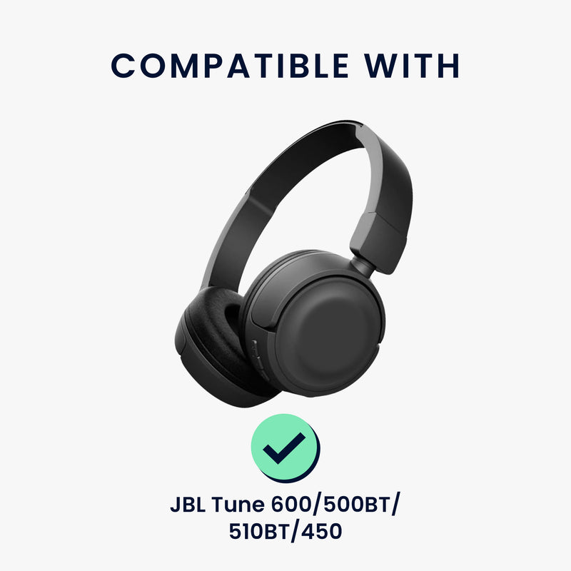 kwmobile Hülle für JBL Tune 600 / 500BT / 510BT / 450 Tasche - Case für Headset aus Metallic Kunstleder und Nylon