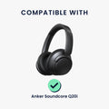 kwmobile Hülle für Anker Soundcore Q20i Tasche - Case für Headset aus Nylon