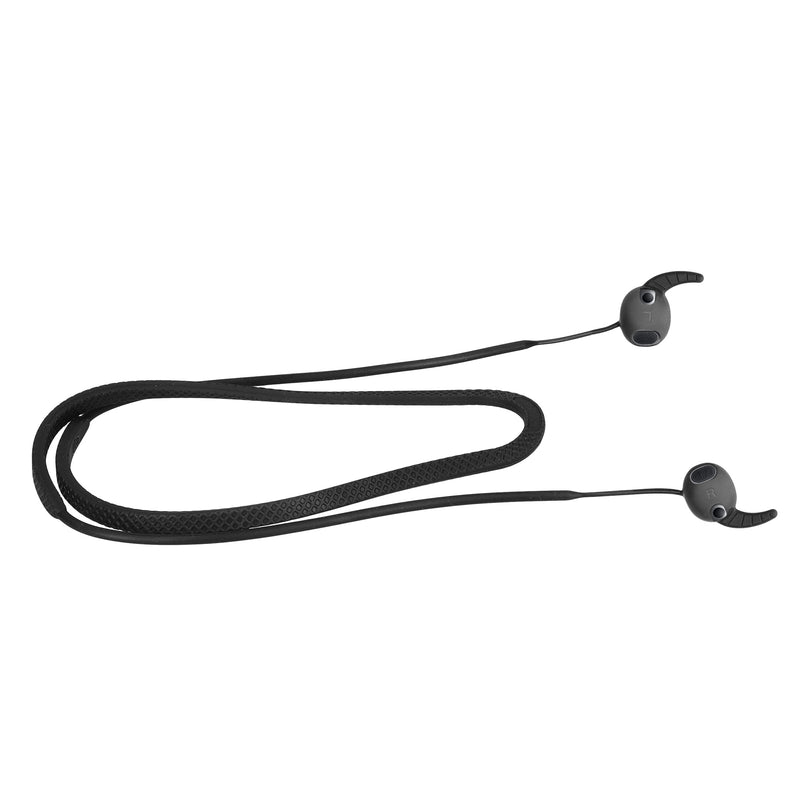 kwmobile Halteband kompatibel mit Samsung Galaxy Buds 3 Headphones - Kopfhörer Halter Band Strap in Schwarz Schwarz  