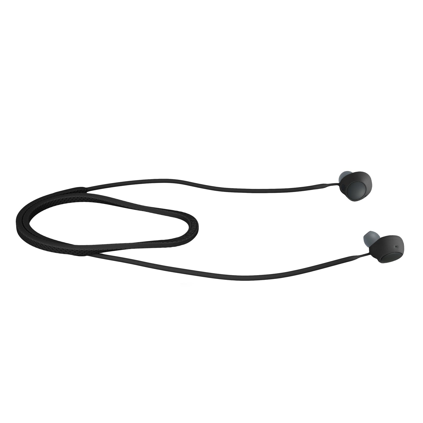 kwmobile Halteband kompatibel mit Sony WF-C700N Headphones - Kopfhörer Halter Band Strap in Schwarz Schwarz  