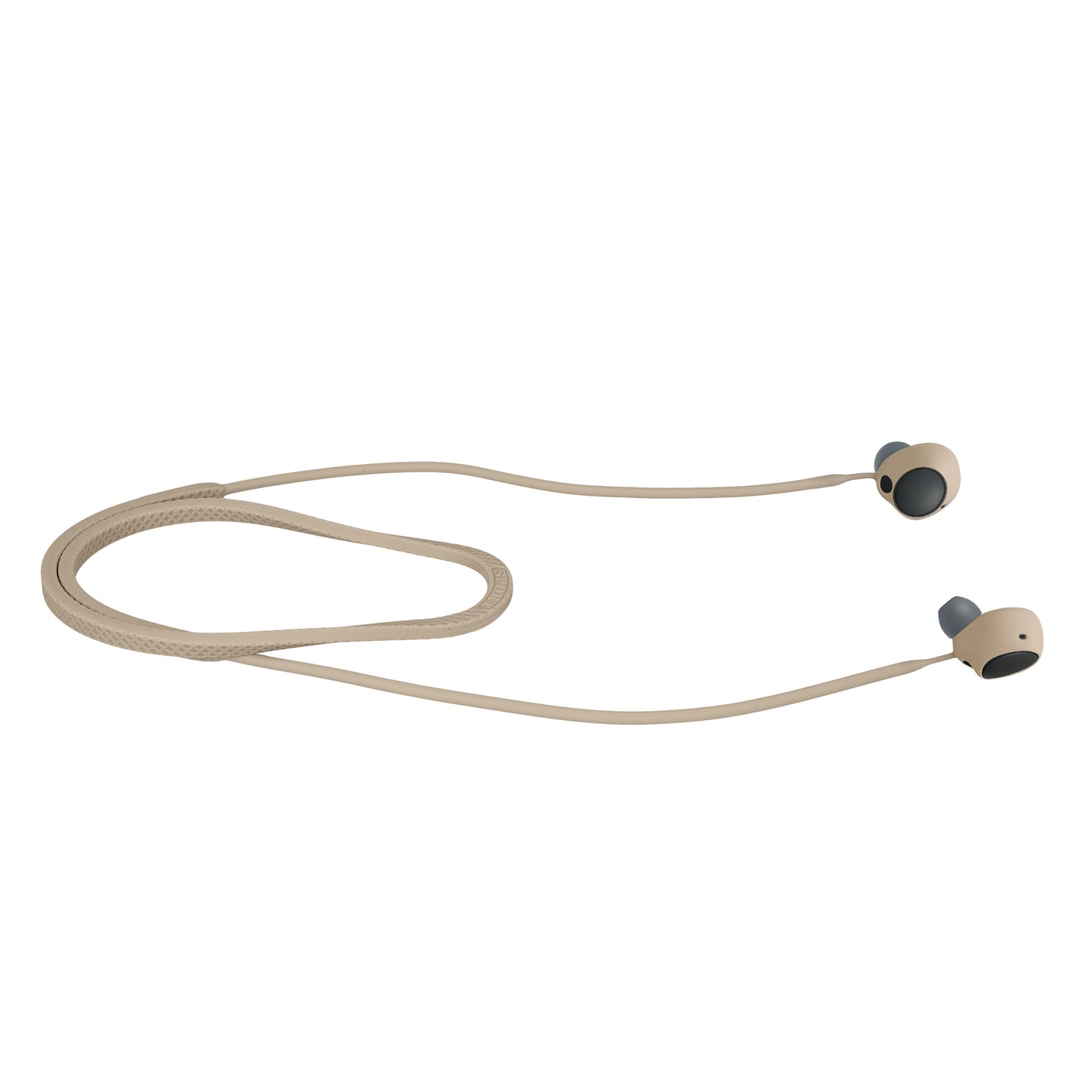 kwmobile Halteband kompatibel mit Sony WF-C700N Headphones - Kopfhörer Halter Band Strap in Beige Beige  