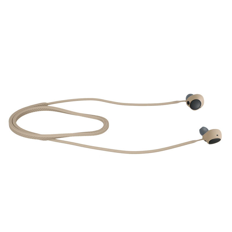 kwmobile Halteband kompatibel mit Sony WF-C700N Headphones - Kopfhörer Halter Band Strap in Beige Beige  